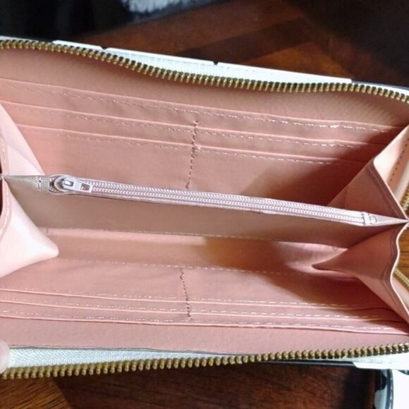 Cow Print Wallet Black & White Cottagecore Country Western Rodeo - Picture 4 of 4